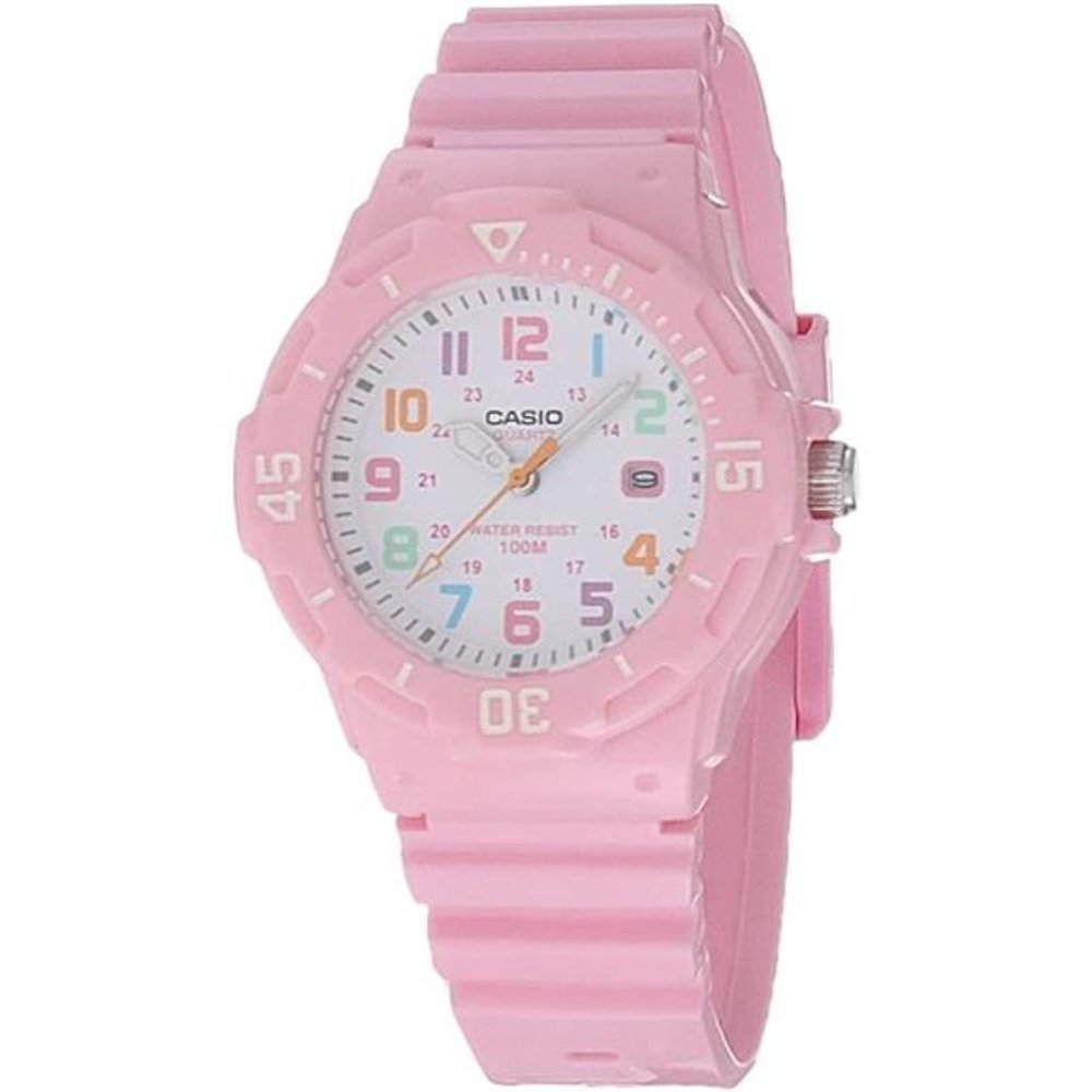 Casio Women's Stainless Steel Watch Resin Band